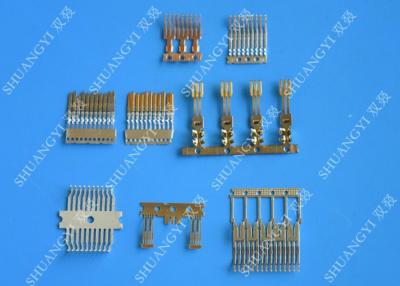 China Low Breaking Capacity Wire Crimp Terminals , Electrical PCB Automotive Fuse Box Terminals for sale