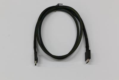 China Optimized for High-Speed Data Transfer SFF-8611 4X Dual-Sided SCSI Cable 1000mm Length Te koop