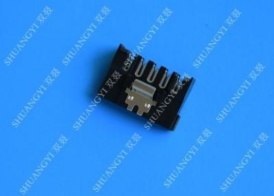 China Female IDC 15 Pin SATA Data Connector , PC Server Locking SATA Crimp Connector for sale