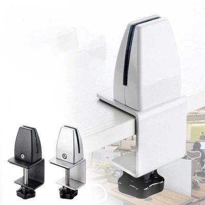 China Wholesale High Quality Desktop Oulangsi Stock Kirsite Aluminum Alloy Anti-spray Glass Clamp For Office for sale