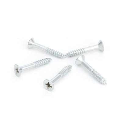 China Pan Factory Hot Sale Recessed Countersunk Self Tapping Wood Screws for Building for sale