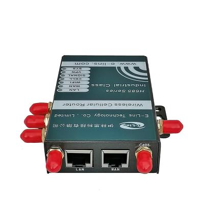 China E-Lins H685f 5G NSA Mini Cellular Industrial Gateway WIFI RS232 RS485 5G NR Serial Port RS232 RS485 5G sim Digital I/O Port DTU 5G Wireless Router for sale