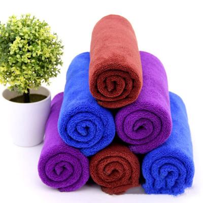 China Car Wash Kid Safe Absorbent Soft Towel Microfiber Clean Sponge Towel for sale