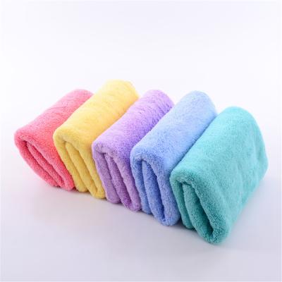 China Child Safe Soft Face Towel Microfiber Makeup Cloth Make Up Removal Cleansing Towel For Women for sale