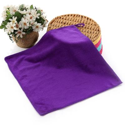 China Wholesale Square Towels Safe For Kids Simple Design Soft Comfortable Microfiber Shape for sale