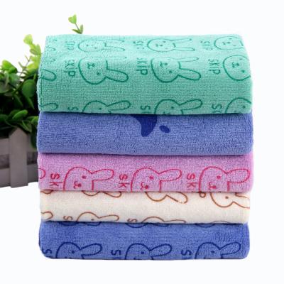 China Factory Sale Direct Custom Made Bath Towel 70*140CM Microfiber Logo Gift Beauty Salon Large Bath Towel Safe For Kids for sale