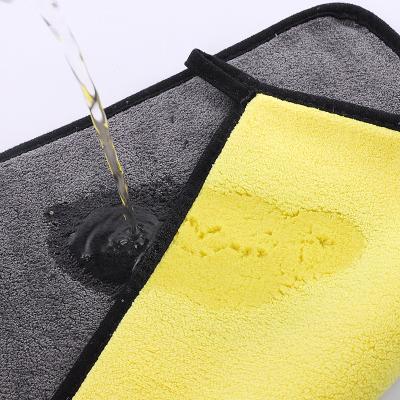 China Bathroom Microfiber Towel Car Washing Quick Dry Car Cleaning Cloth Polishing Towel for sale