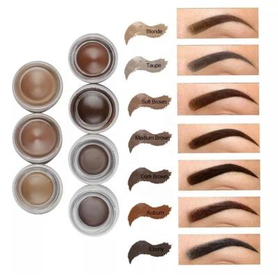 China High Quality Waterproof Create Your Own Brand Long Lasting Waterproof Eyebrow Gel Eyebrow Pomade for sale