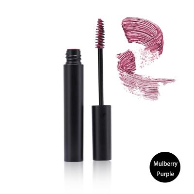 China Private Label 4D Volume Eyelash Lengthening Fiber Water Resistant Colored Organic Mascara for sale