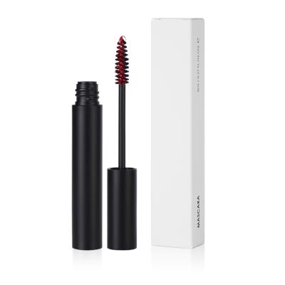 China Private Label Vegan Water Resistant Volume Lash Mascara 4D Curling Colored Fiber for sale