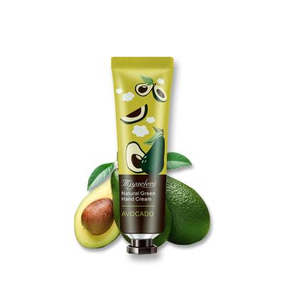 China Korean Mini Vegan 30ML Natural Avocado Lotion Anti Aging Moisturizing Hydrating Whitings Hand Cream for sale