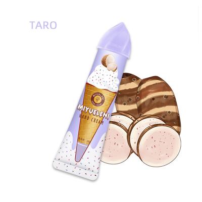 China Mini Vegan Organic Natural Taro Anti Aging Lotion Nourishing Whitening Moisturizing Hand Cream Wholesale for sale