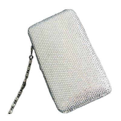 China 100% wholesale high quality luxury fashions eco-friendly Crystal Handbags Smart Evening Bags for sale