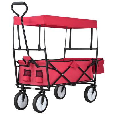 China Folding Tools Dowell Folding Baby Beach Wagon Walker With Canopy for sale