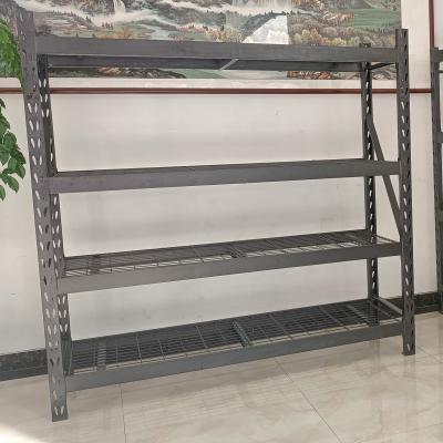 China Feature Corrosion Protection Storage Rack Garage Heavy Duty Adjustable Shelf Unit Layer Steel Shelf Packing Protection for sale