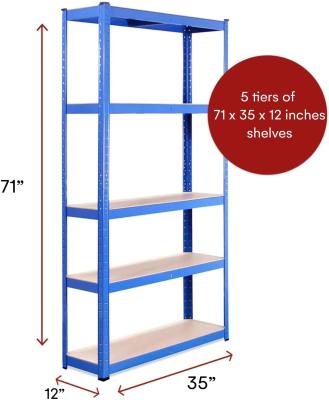 China Heavy Duty Corrosion Protection Dowell Garage Shelving With High And Premium Product MDF Board Quality for sale