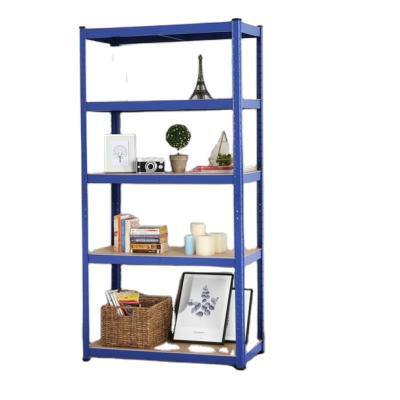 China Corrosion Protection Heavy Duty Boltless Rack Galvanize 5tiers Storage Racking Boltless Garage Shelving for sale