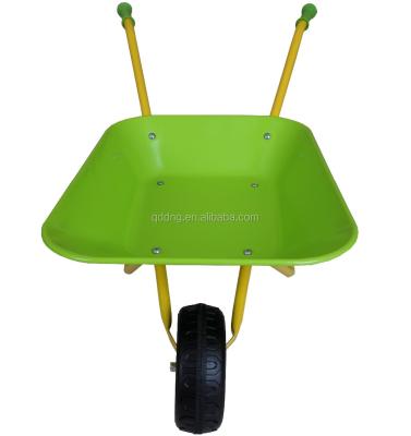 China CE metal kids wheelbarrow toys, kids wheelbarrow, kids wheel barrow for sale