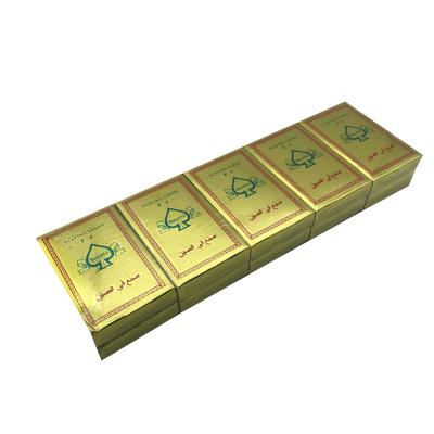 China 2019 Gift Paper Playing Card Gold High Quality Standard Playing Cards for sale