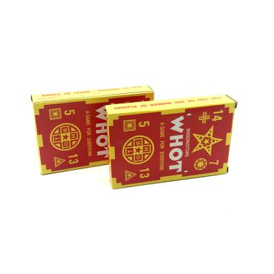 China Popular Wholesale Casino Poker Board Game Paper Playing Cards for sale