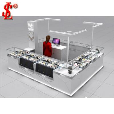 China Jewerly Display Showcase Kiosk Mall Jewellry Kiosk Design for Jewelry Jewelry Mall Kiosk for sale