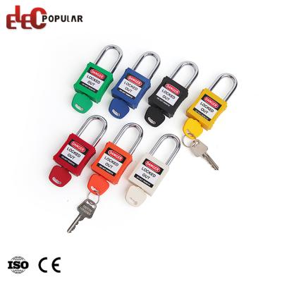 China Available High Security Multiple Size Stainless Steel Shackle ABS Portable Security Padlock for sale