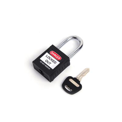 China New Style High Security High Security Hardened Solid Steel Shackle ABS Security Padlock for sale