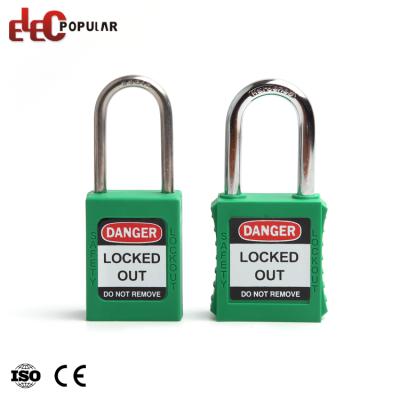 China 316 Stainless Steel Multi Shackle High Security High Security Thin Body 38MM Security Padlock for sale