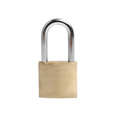 China Chrome Plated Rectangular Heavy Duty Brass Lock Core China Corrosion Resistance Safety Padlock for sale