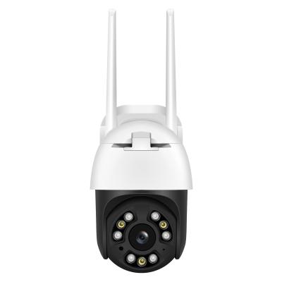 China Newcomer PAN-TILT full outdoor cloud cctv security hd 1080P/5MP Icsee ptz wifi IP camera with colorful night vision for sale