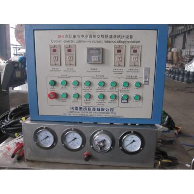 China Other Air Pressure Hydraulic Test Bench For Pickling Flow Of Cooling Single Section Intercooler Heat Exchanger Made In China for sale