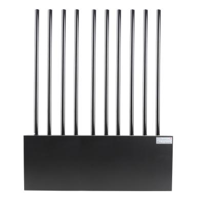 China Over Voltage Protected Wireless Signal Jammer AC 100V-250V 2G 3G 4G WiFi GPS Frequency Blocker for sale