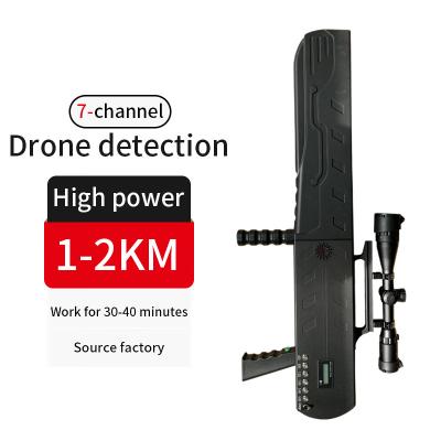 China Powerful Long Range Drone Jammer With 100W Output 2-3 Hours Working Time for sale