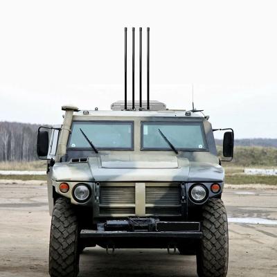 China Drone Jamming Defense System Lightweight 2.4GHz - 5.8GHz Pulse/Sweep Modes 0C - 50C for sale