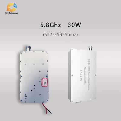 China 5W 10W Drone Jamming Module With 360 Degree Coverage Pulse Sweep Modes Sine Wave Signal for sale