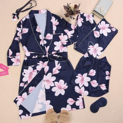 China Winter Women's Breathable Nightgowns Long Sheaths Plus Size Sleepwear Polyester Plain Pajamas for sale