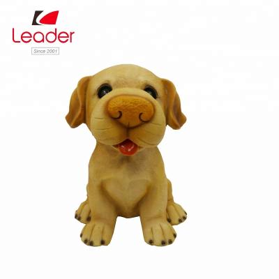 China China Factory Polyresin Funny Dog Flip Head Customized Flip Head Dog for sale