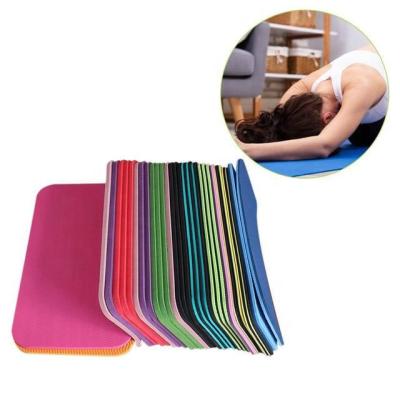 China Custom Yoga Abdominal Mat Fitness Tape YOGA KNEE PAD Logo Yoga Knee Pad Cheap Knee Pad for sale