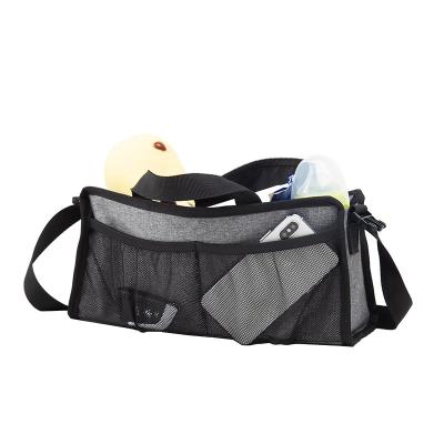 China Wholesale Multi Function Polyester Mummy Paper Diaper Bag 3 in 1stroller Organizer Bag for sale