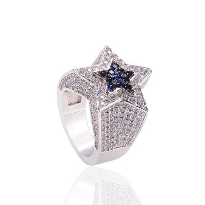 China Good Polish Fashion Hot Sale Fresh Bling Zircon Diamond Star Snake Enamel Wedding Party Ring for sale