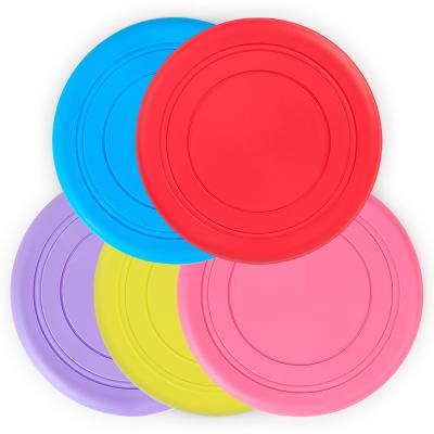 China Wholesale Viable Dog Training Toys Pet Silicone Frisbeed Dog Toys Interactive Pet Toys Dog for sale