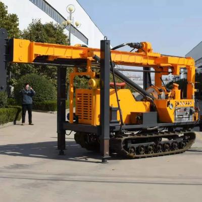 China Universal Hydraulic Farms Top Hammer Gold Mining Rotary Drilling Rig Machine For Soil Testing for sale