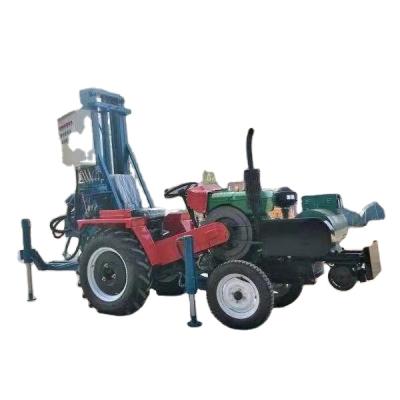 China Factory 200m depth tractor mounted water well drilling rig / machine for digging deep wells for sale