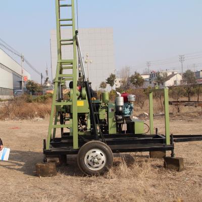 China Hotels factory price 150m 200m water well drilling rig machine for sale for sale