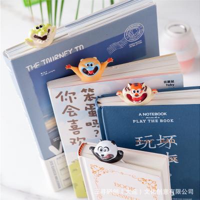 China Africa RTS treasure series bookmark 3D three-dimensional animal PVC cute funny retail wholesale for sale