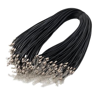 China Punk 3.0mm Crypto necklace rope Thick men diy handmade jewelry pendant lanyard Women's long material bag accessories necklaces for sale