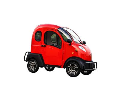 China Sightseeing 4 wheel electric vehicle fully enclosed mobility lkr 100000 mini car city car for sale