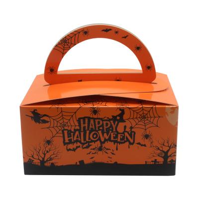 China Recyclable Custom Made Halloween Candy Gift Packaging Box Sweet Paper Box for sale