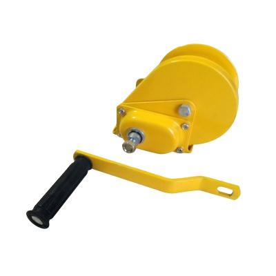 China Smooth running 1200lbs 1800lbs 2600lbs mini auto lock hand winch for wholesale for sale