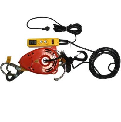 China Convenience 250KG 30m Easy Operation Safety Blow Type Electric Wire Rope Hoist Mini High Speed ​​Mini Electric Winch for sale